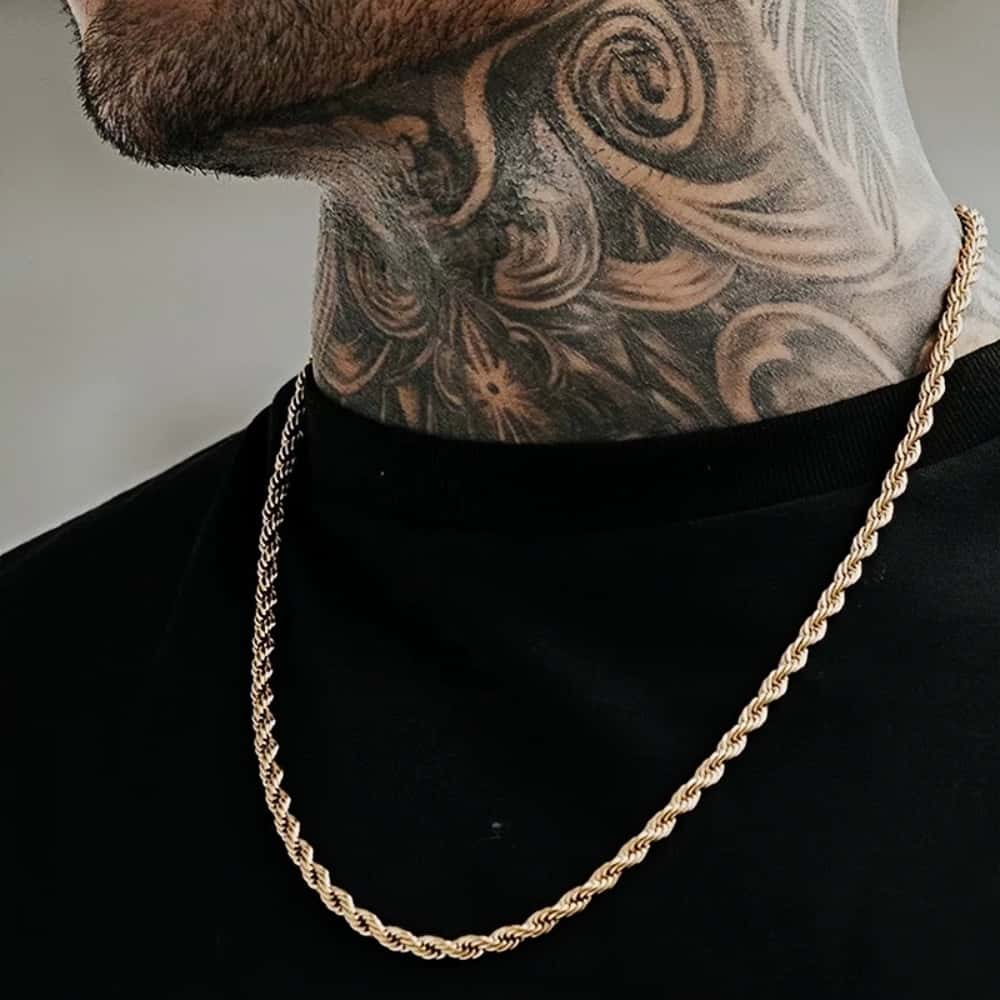 14K Gold Heritage Twist Chain